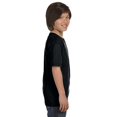 thumbnail image 3 of Hanes T-Shirt Garçon Beefy-T, L, Noir, 3 of 3