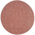 thumbnail image 3 of Safavieh Collection Courtyard CY8520-36522 Tapis Carré Rouge Intérieur, Extérieur (6 Pieds7 Pouces Carré), 3 of 6