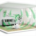 thumbnail image 3 of Air Purifiers for Bedroom, Air Purifiers with 360°Air Intake, 3 Fan Speeds, 3-Stage Filtration,1 * Air Purifiers,White, 3 of 9