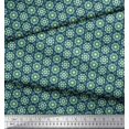 thumbnail image 2 of Soimoi Poly Georgette Fabric Artistic Floral Print Sewing Fabric Yard 52 Inch Wide, 2 of 3