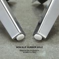 thumbnail image 2 of pitrice 4 Pieces Household Sofa Couch Coffee Table Steel Pieces Sofa Couch Leg Bathroom Modern Triangular Legs Furniture Accessories Hardware Black 15cm, 2 of 9
