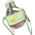 thumbnail image 1 of 1000ml Outdoor Water Bottle with Straw Sports Bottle Leak-proof Eco-Friendly Children's School ,White, 1 of 5