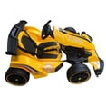 thumbnail image 4 of 12V Kids Electric Ride On Go Kart With Remote Control - Yellow, 4 of 4
