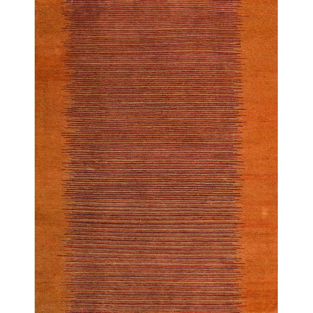 Ahgly Company Tapis Rectangulaire Abstrait Rouge Lavable en Machine, 8 Pieds x 12 Pieds