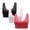 Watermelon Red, variant on Yuyuzo 3PC Plus Size Bras for Women No Underwire Everyday Bra Breathable Wireless Comfort Stretchy Sleep Bra