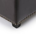 thumbnail image 2 of Grand pouf de rangement rectangulaire Stanford de WyndenHall, 2 of 6