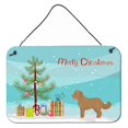 thumbnail image 1 of Carolines Treasures CK3822DS812 Tan Cockapoo Christmas Tree Wall or Door Hanging Prints, 1 of 2