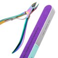 thumbnail image 4 of 7 Pcs Manicure Tool Kit Nail Tool Sets Multifunctional Professional Stainless Steel Nail Care Tools, 4 of 12