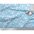 thumbnail image 3 of Soimoi Cotton Cambric Fabric Artistic Bird Print Fabric by Yard 42 Inch Wide, 3 of 3