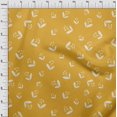 thumbnail image 4 of oneOone Polyester Spandex Yellow Fabric Floral Sewing Material Print Fabric By The Yard 56 Inch Wide-00, 4 of 4