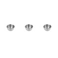 thumbnail image 1 of maskred Stainless Steel Condiment Sauce Cups Durable And Easy To Clean Any Occasion Dipping Bowl Multifunctional 5cm（sanding） 3Set, 1 of 6