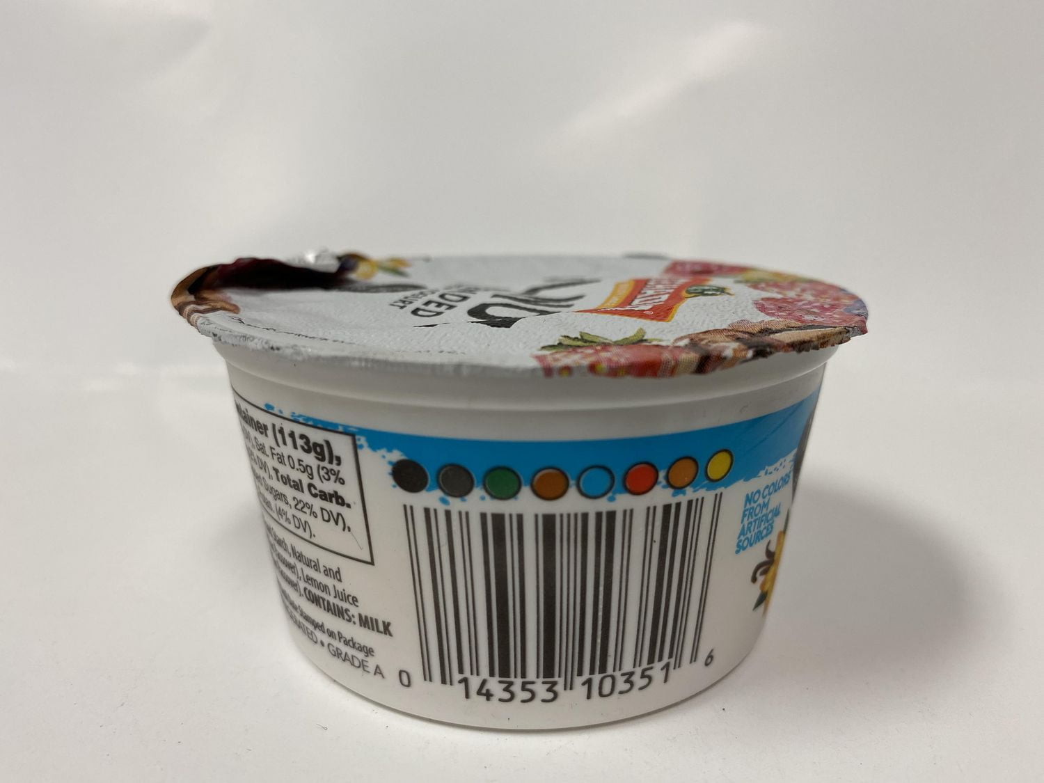 Yogourt moins de gras mélangé Vanille de Mehadrin