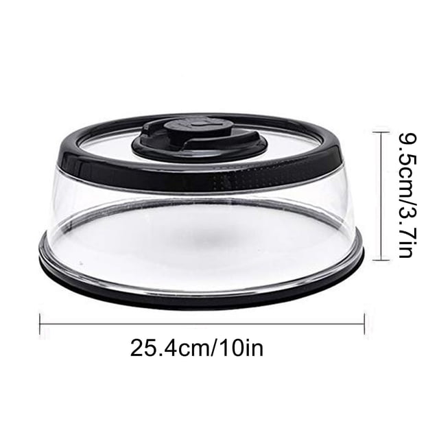 Vacuum Food Sealer, Kitchen Vacuum Sealer Lids, Fresh Food Preservation, Extend Leftovers Freshness, Easy Vacuum Seal System, Microwave and Dishwasher reliable