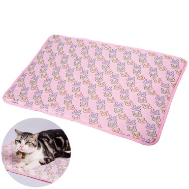 Tapis Rafraîchissant pour Animal, Mignon et Respirant, Tapis de Sommeil pour Chat, Coussin de Sommeil pour Animal, Tapis d'Été pour Animal