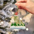 thumbnail image 3 of Clearance! Dinosaur Animal Personalization Christmas Tree Ornament Christmas Tree Pendants Hanging Pendants Plush Craft For Christmas Holiday Party Home Decor, 3 of 3
