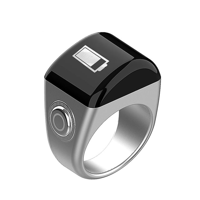 Compteur de Prière Intelligent Tasbih, Bague Intelligente Étanche IP7, 5 Prière
