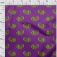 thumbnail image 2 of oneOone Tissu Cambric en Coton Tissu à Blocs de Poisson Imprimés au Mètre 56 Pouces de Large, 2 of 4