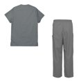 thumbnail image 2 of Men's Scrubs Set Scrub Top and Pants Scrubs Set, 2 of 3