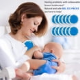 thumbnail image 1 of Round Reusable Gel Ice Packs with Cloth Backing Wisdom Teeth, Breastfeeding, Tired Eyes, Kid's Injuries, Headaches, Sinus Relief and More. Use as Hot or Cold Packs, 1 of 9