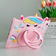Kids Tablet Case for Samsung Galaxy Tab A8 A9 A9Plus Coque 360 Rotation Silicone Stand Cover for Galaxy Tab P610 T500 T290 T220 DJS Tab A 8.0 T290 T295
