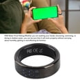 thumbnail image 4 of Bague Intelligente avec Écran Tactile IP68 en Acier Inoxydable, Multiples Modes Sportifs, Bague de Suivi de Condition Physique, 4 of 7