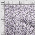 thumbnail image 2 of oneOone Velvet White Fabric Asian Suzani Sewing Craft Projects Fabric Prints By Yard 58 Inch Wide, 2 of 5