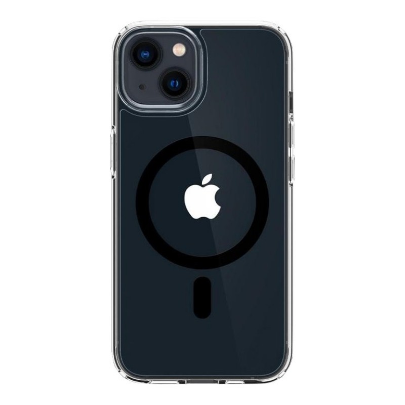 Spigen Étui Hybride Cristal Mag pour iPhone 13 - Noir