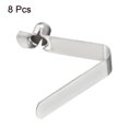 thumbnail image 3 of Uxcell 8.3x7mm Kayak Paddle Snaps, Hollow Button Single Pin Lock Tube Tent Pole Spring Clips, 8 Pack, 3 of 6