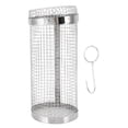 thumbnail image 2 of Panier de Grillade pour Barbecue en Acier Inoxydable avec Crochet pour Fête de Camping Cage pour Barbecue Panier de Grillade pour Barbecue Panier de Gril pour Barbecue Panier pour Barbecue Panier de Cuisson pour Barbecue, 2 of 7