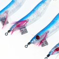 thumbnail image 3 of 5 Pieces Luminous Squid Jigs Hooks For Sleeve-fish Cuttlefish Blue, 3 of 7