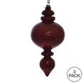 thumbnail image 2 of Vickerman MC198588 Ornement de Fleuron Rond en Bois de Cuivre de 9 Po - 3 par Sac, 2 of 3