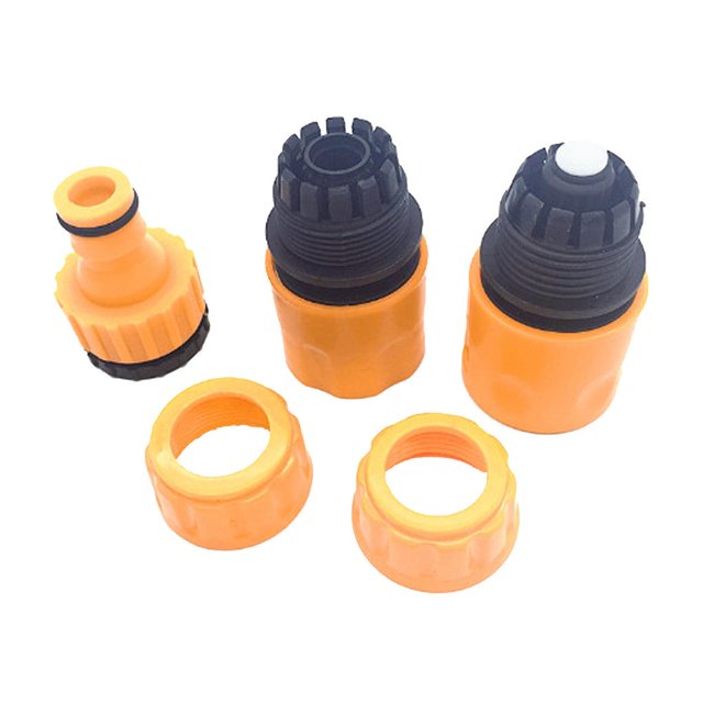 /set Garden Hose Connector Fitting Water Attachments Nozzle 3.3x 6cm