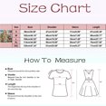 thumbnail image 3 of LUOGENLI T-shirts pour Femme pour Femmes T-Shirt Mode pour Dames T-Shirt Décontracté Imprimé Col Rond Manches Courtes Haut pour l'Été T-shirts Amusants pour Femmes T-Shirt Graphique Vêtements d'Été Amusants Vert Pâle TG, 3 of 4