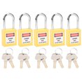 thumbnail image 3 of 5 Ensembles de Verrous Isolants pour Produits Chimiques Jaune, 3 of 8