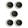 thumbnail image 2 of Maytalsory Spider Web Drink Coasters Stylish Halloween Decorations Long-lasting Coaster For Drinks Durable Round 5Set, 2 of 6