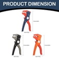 thumbnail image 3 of Automatic Wire Stripper And Cutter 2 IN 1 Wire Stripper Tool Adjustable 10 24 AWG Electrical Cable Wire Stripping Tool For Electronic And Automotive Nose Pliers, 3 of 9