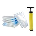 thumbnail image 2 of 5 Pcs Sacs de Compression sous Vide Vêtements Literie Pochettes Sac de Rangement avec Pompe, 2 of 7