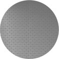 thumbnail image 1 of Ahgly Company Tapis Rond Lavable en Machine Intérieur Transitionnel Gris Foncé, 7 Pieds Rond, 1 of 7