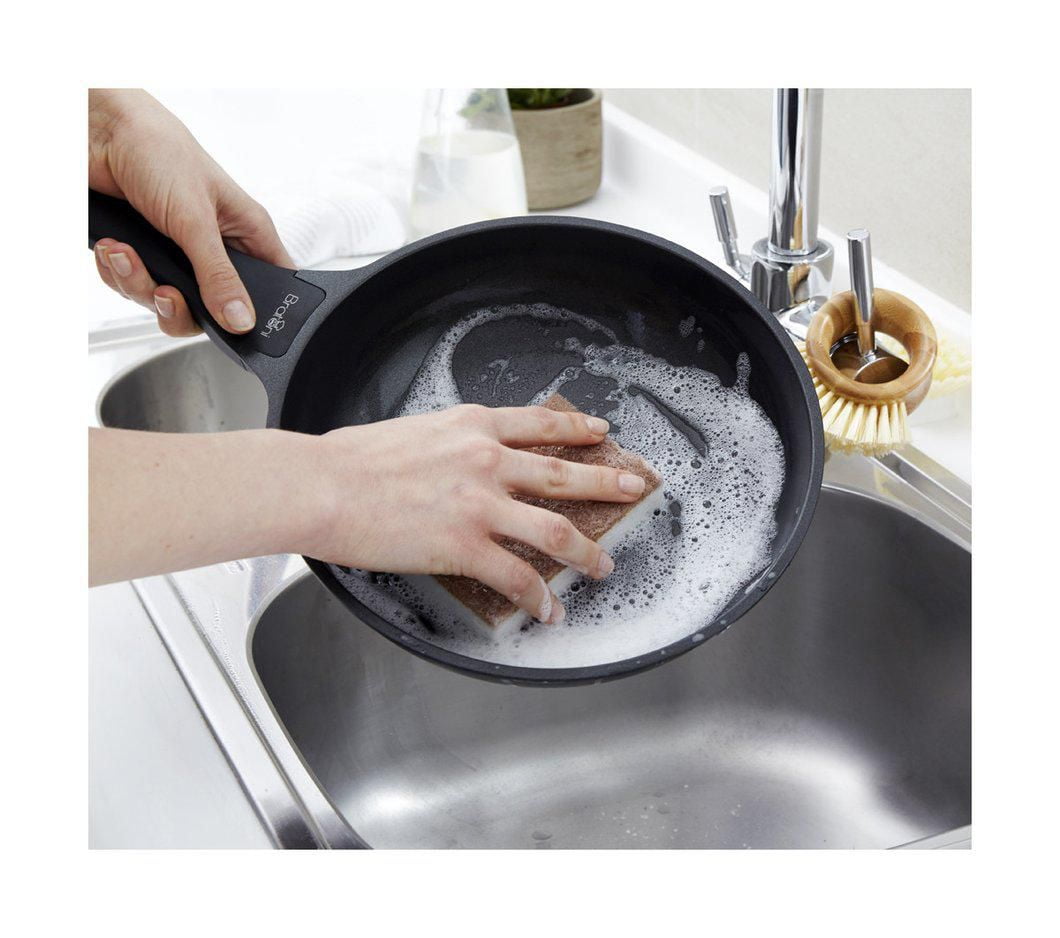 Full Circle Walnut Scrubber Sponge Set of 2
