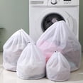 thumbnail image 4 of Mosiee Large Thicken Mesh Protect Clothing Washing Heavy Duty Laundry Drawstring Bag, 4 of 7