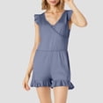thumbnail image 2 of QHFBli Swim Romper with Built in Bra and Pockets Swim Dress Modest One Piece Swimsuit Full Coverage Bathing Suit, 2 of 6