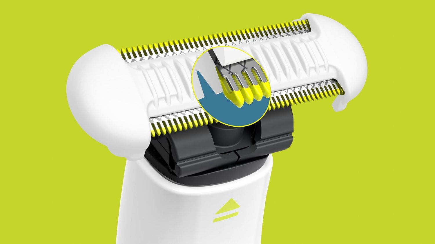 OneBlade Intimate Handle, easy & skin friendly intimate shave