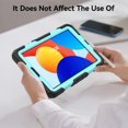 thumbnail image 4 of XYX For Xiaomi Redmi Pad SE 8.7 inch 2024, 360 Rotating Shockproof Cover with Stand, Screen Protector, Shoulder Strap, Sky Blue PC, 4 of 7