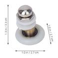 thumbnail image 3 of Shisuyan 4 Pcs Rouleaux de Porte de Salle de Bain, Petits Rouleaux de Remplacement pour Porte Coulissante de Douche, 3 of 9
