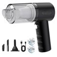 thumbnail image 2 of COFEST Handheld Car Vacuum Cleaner 120W Powerful Suction Small Car Vacuum Cleaner Mini Dusts Buster with USB Portable Vacuum Cleaner black, 2 of 9