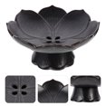 thumbnail image 2 of Footed Fruit Bowl Ceramic Fruit Plate Chinese Style Fruit Tray Dried Fruit Bowl Kitchen Essential, 2 of 8