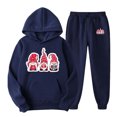 thumbnail image 1 of TIMIFIS Survêtement pour Homme 2 Pcs à Capuche, Ensemble de Sport Athlétique, Chandail à Enfiler Décontracté pour Course, Jogging, Ensemble de Tenue de Sport SetsFall, 1 of 9