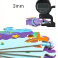 thumbnail image 4 of mideer Detective Jigsaw Puzzle with Fun Toy Magnifying Glass 42 Pieces - Detective in Space, 4 of 5