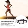 thumbnail image 4 of Lunettes Professionnelles, Lunettes de Protection pour Adultes avec Bandeau - Résistantes aux Chocs, Antidérapantes, Ventilées pour Randonnée, 4 of 7