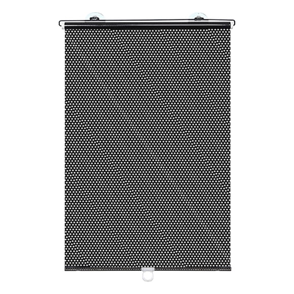 Xaoshaoyi Universal Retractable Sunshade Roller Blind High Shading Heat Insulation Suction Cup Design For Car Window Bedroom Living Room Office Indoor Outdoor Sun Block Cover